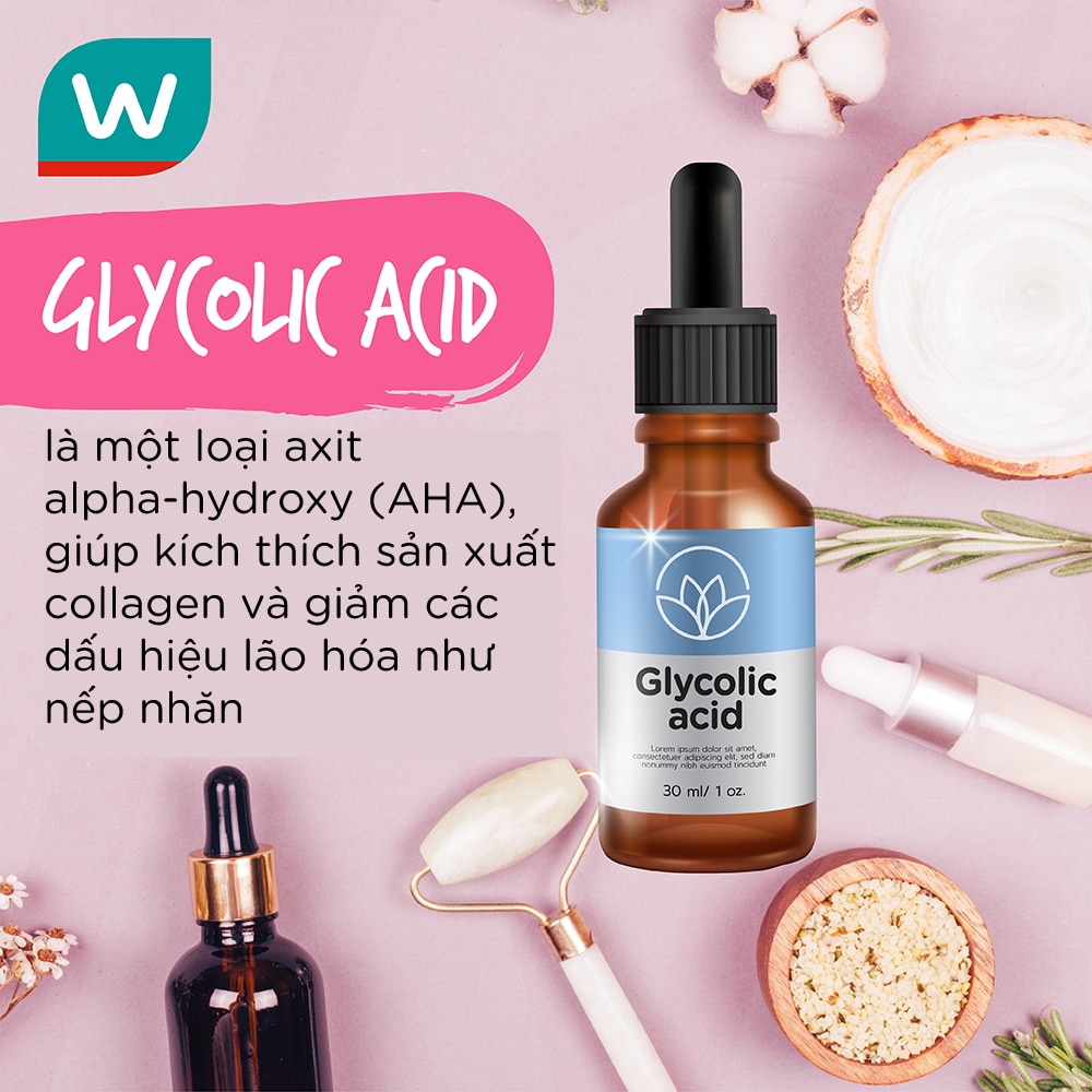 axit dưỡng da axit glycolic