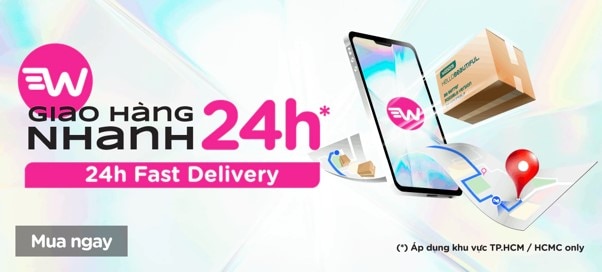 Watsons giao hàng trong 24h giúp nâng cao trải nghiệm mua sắm