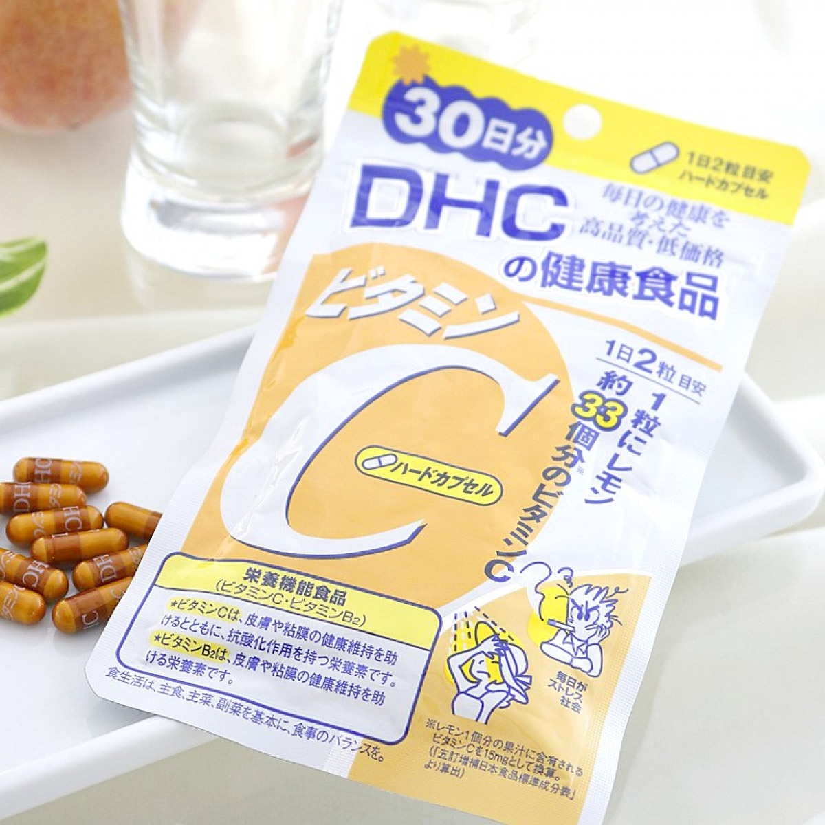 Viên uống vitamin C DHC 