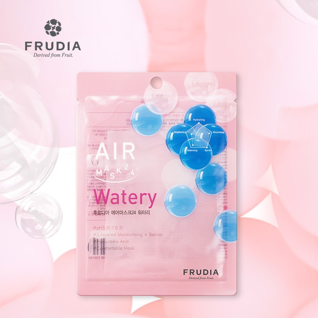 Mặt Nạ Dưỡng Ẩm Frudia Air Mask 24 Watery Cấp Nước Cho Da