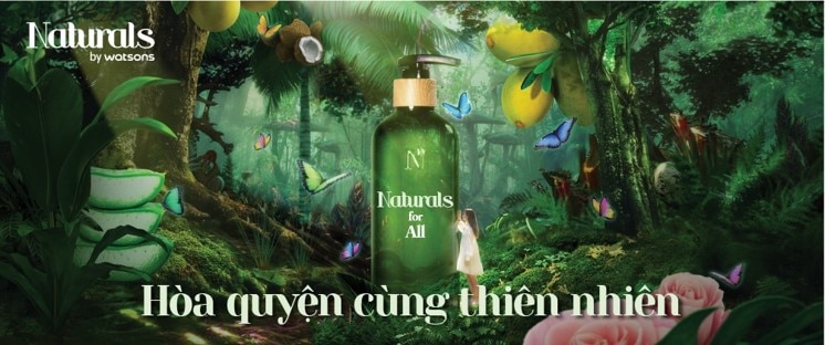 Sữa tắm thuần chay Watsons là sản phẩm tắm gội thân thiện với môi trường