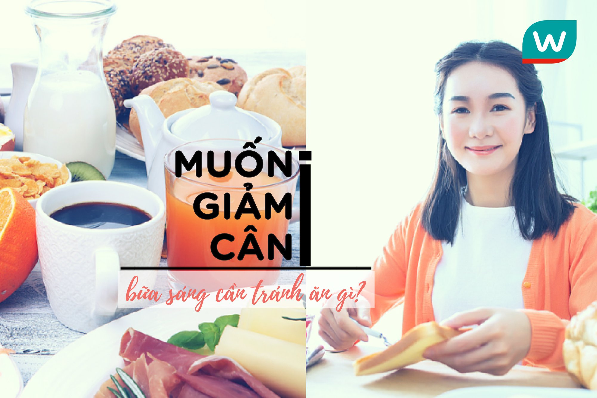 Bữa sáng cho người giảm cân