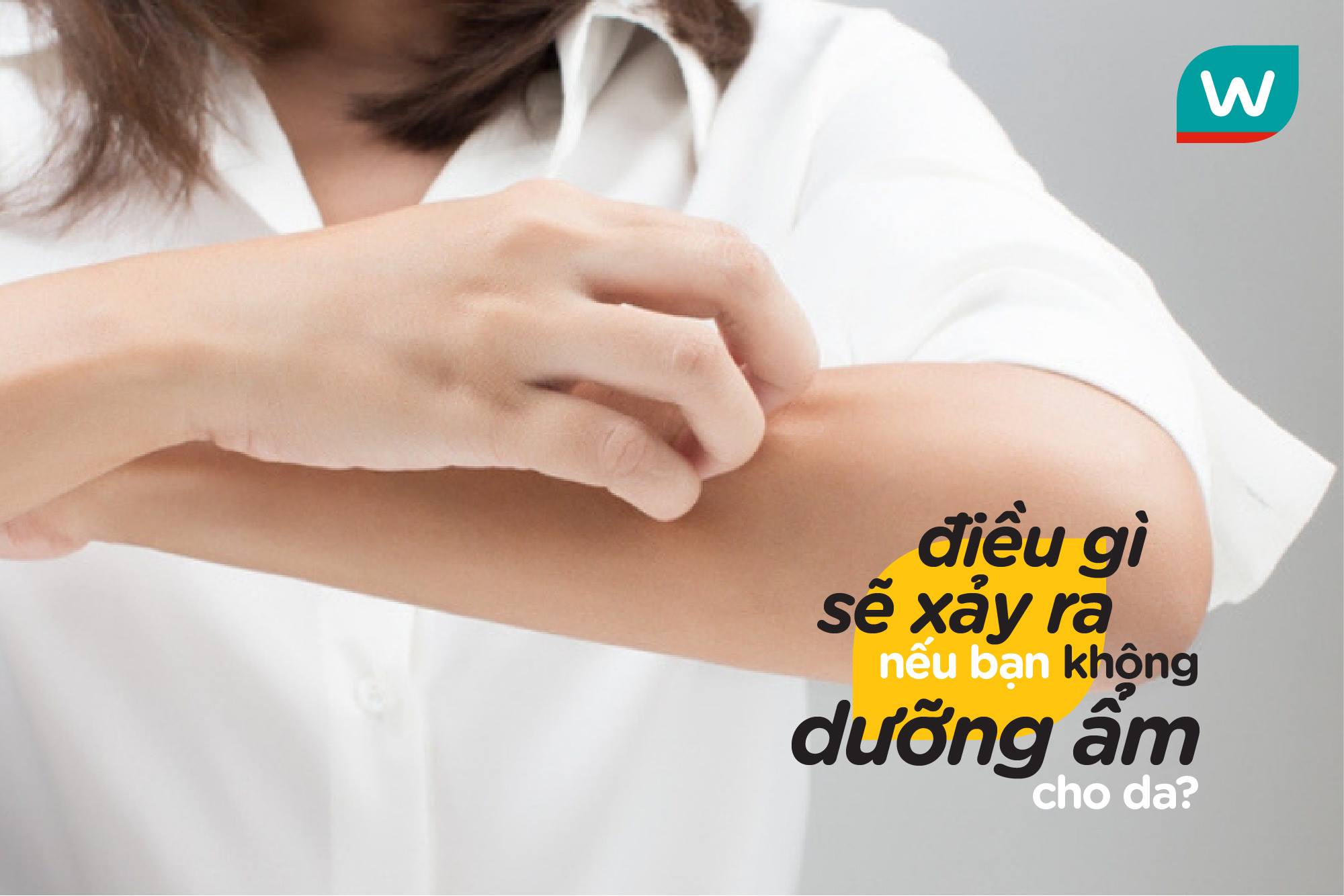 Điều gì xảy ra khi da không duõng ẩm