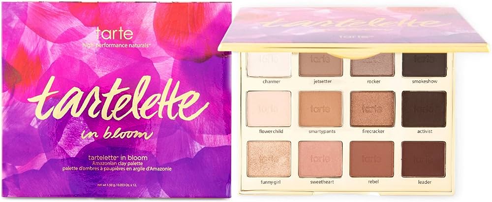 Phấn mắt Tarte Tartelette In Bloom Clay Eyeshadow Palette