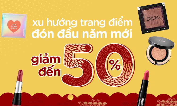 giảm 50% trang điểm Watsons