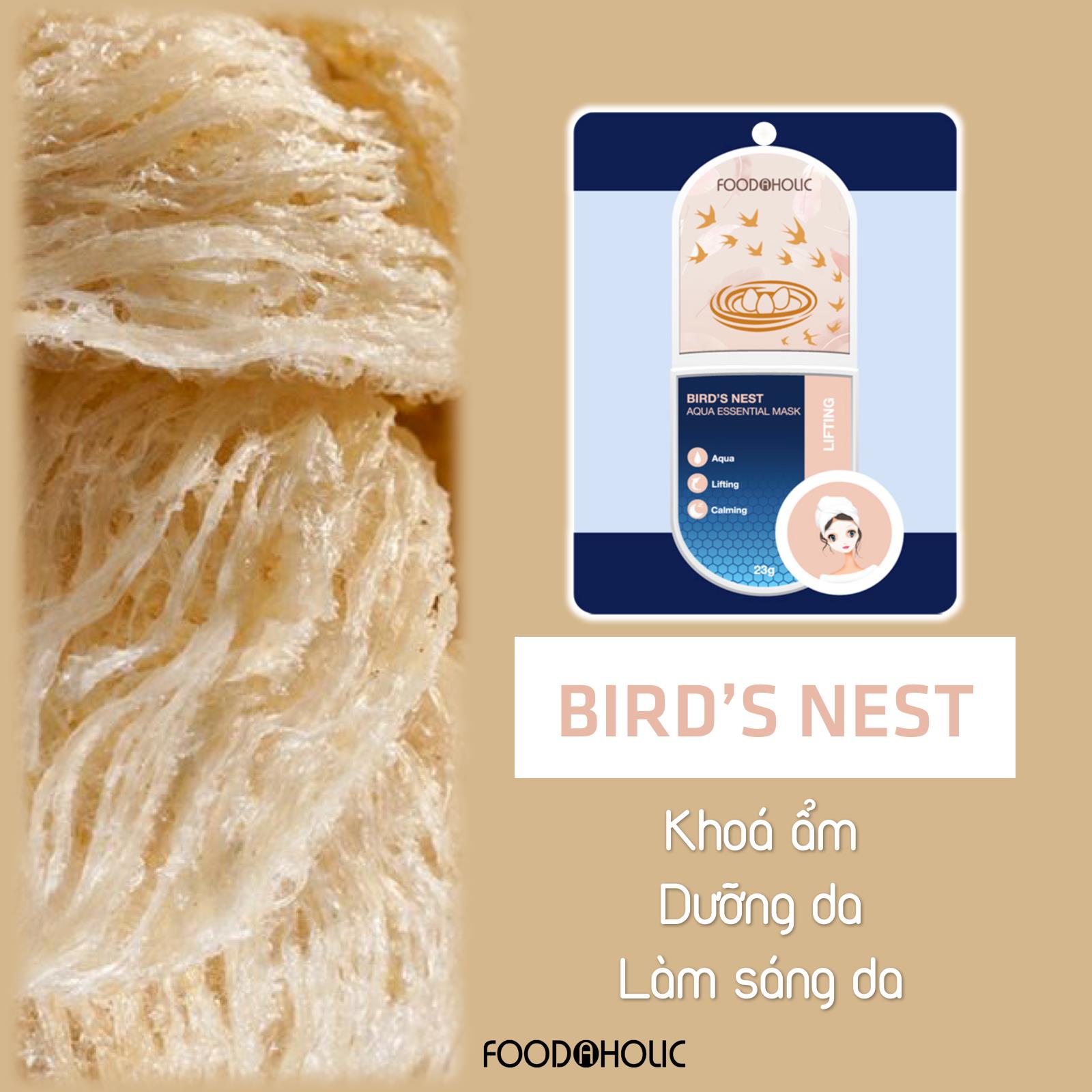 Foodaholic Bird's Nest Aqua Essential Mask Lifting