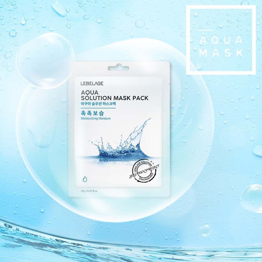 Lebelage Aqua Solution Mask Pack Moisturizing Moisture