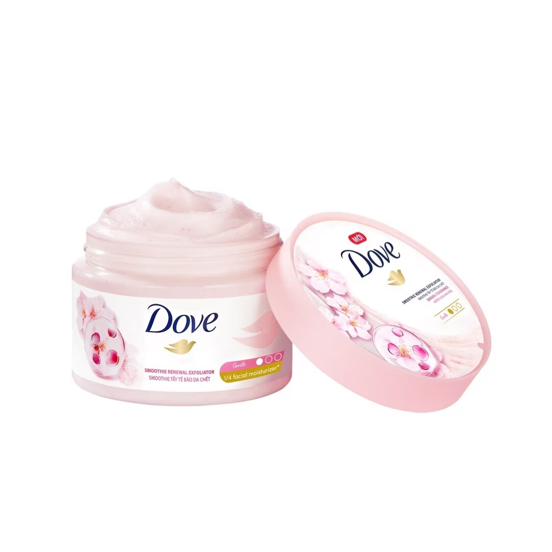 Dove Moisturizing Body Scrub Sakura Fragrance 