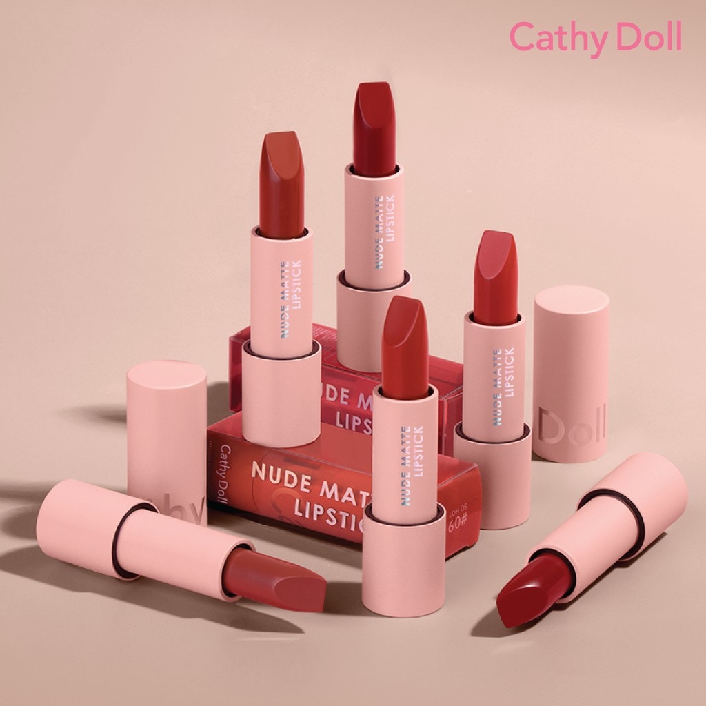 Son thỏi rose nude Cathy Doll