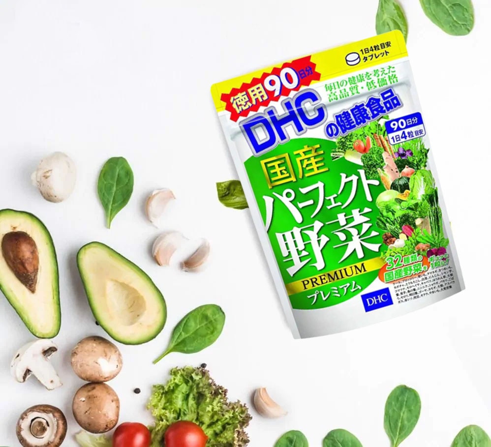 Review viên uống rau củ DHC