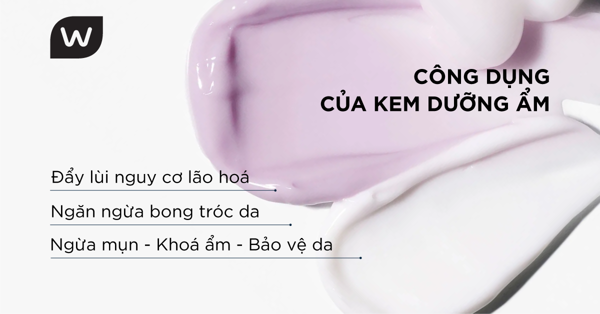 khái niệm và lợi ích kem dưỡng ẩm