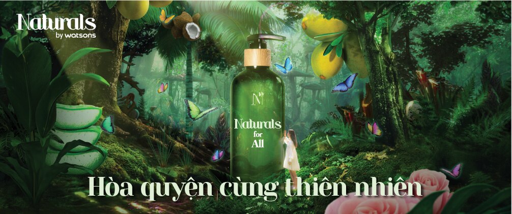 Làm đẹp thuần chay cùng Naturals By Watsons