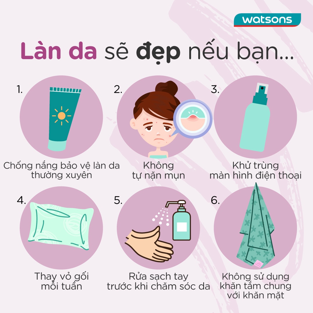 chăm sóc da mụn