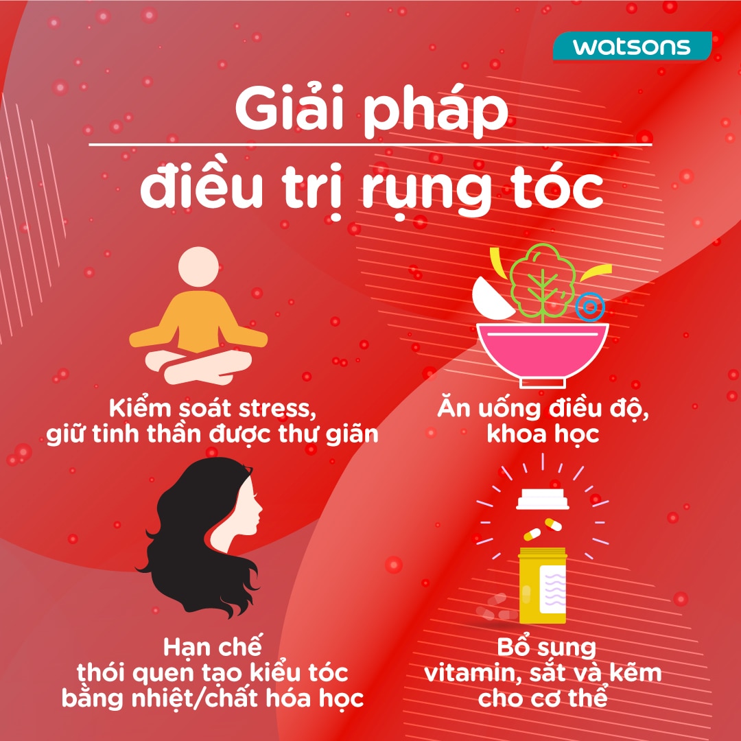 giải pháp điều trị rụng tóc