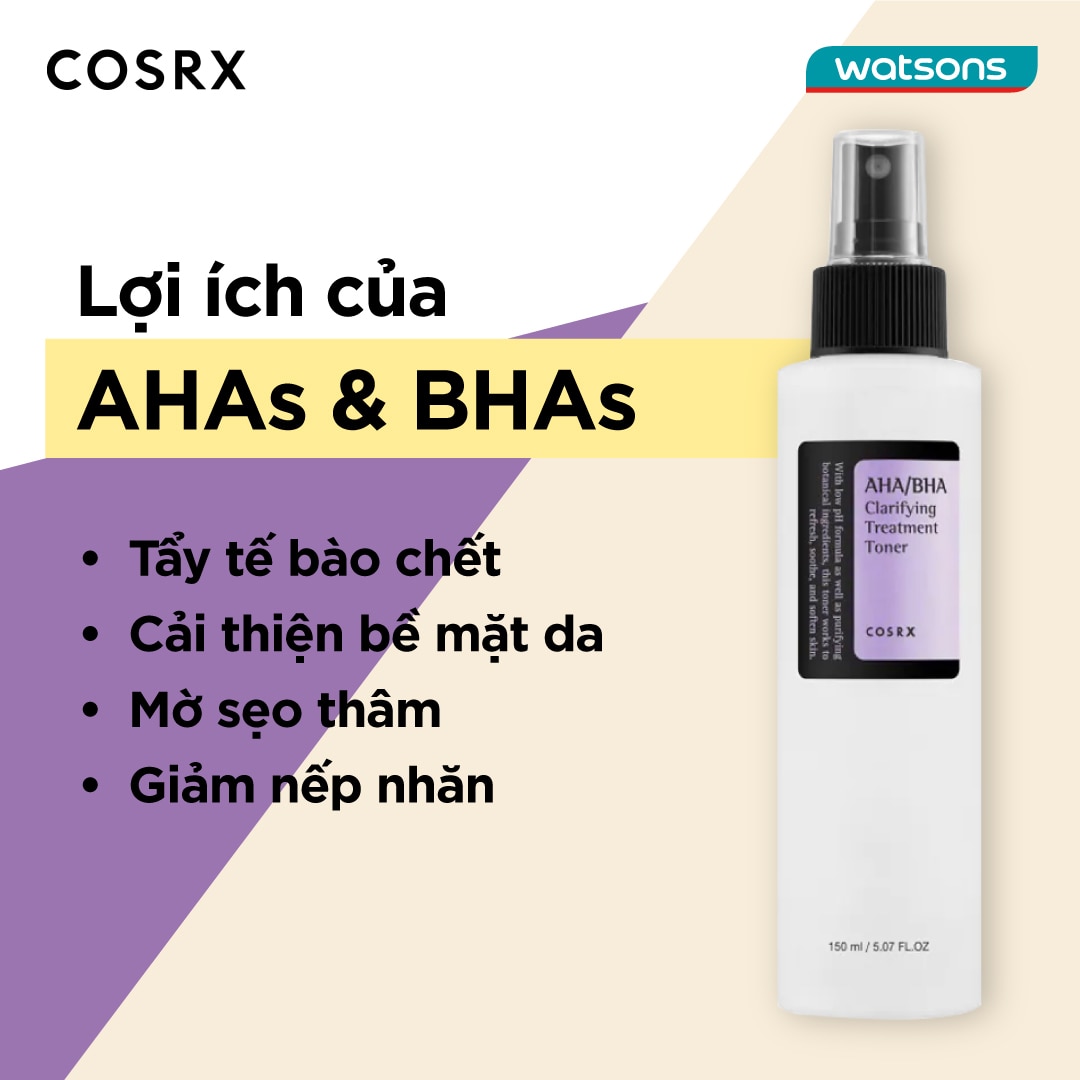 Lợi ích của AHA & BHA