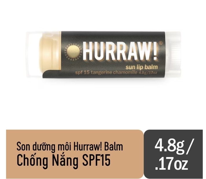 HURRAW, Sun Lip Balm SPF15