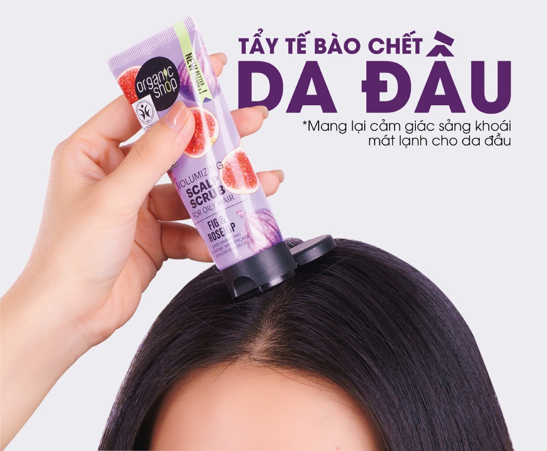 Tay Te Bao Chet Da Dau Organic Shop Volumizing Scalp Scrub