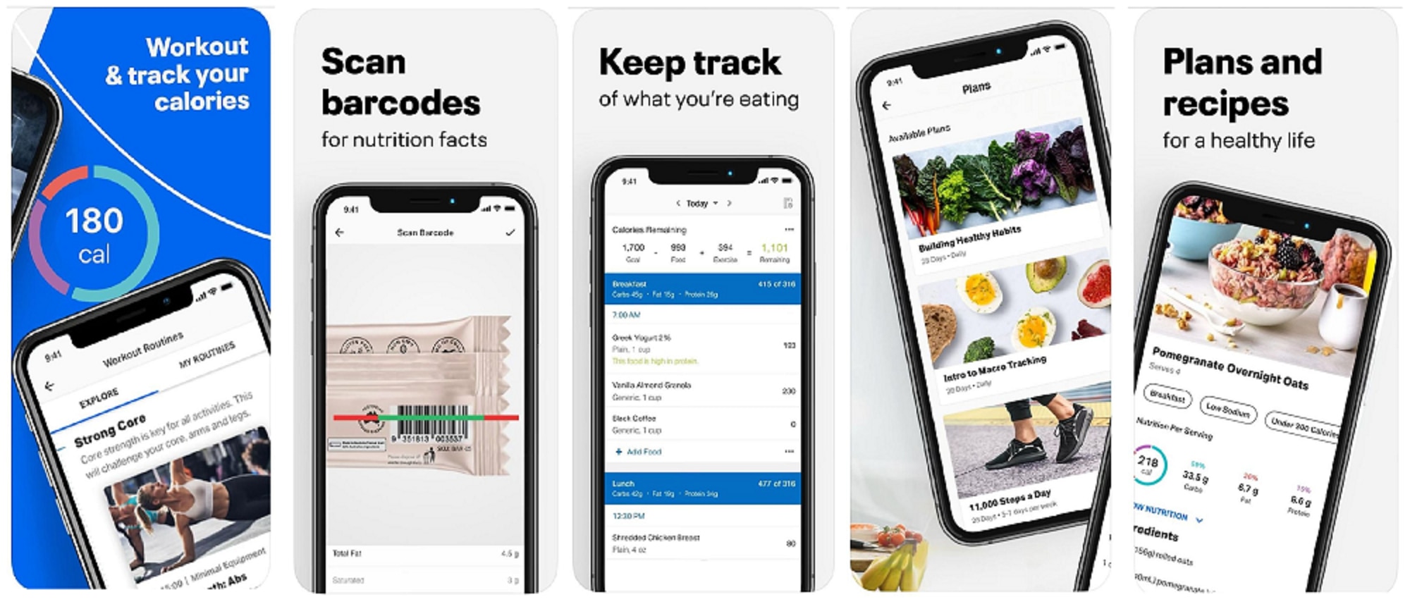 app tính calo MyfitnessPal