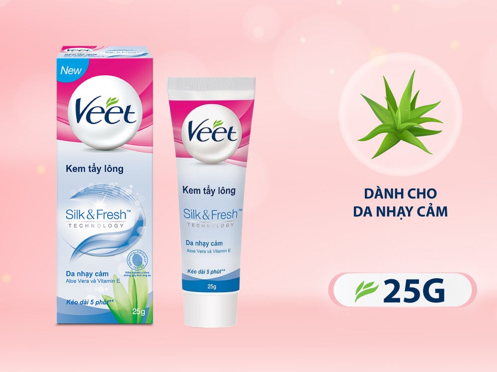 Lưu ý chọn đúng loại kem tẩy lông Veet