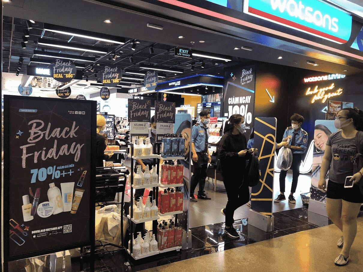 Mua sắm thả ga với Watsons Black Friday 2023