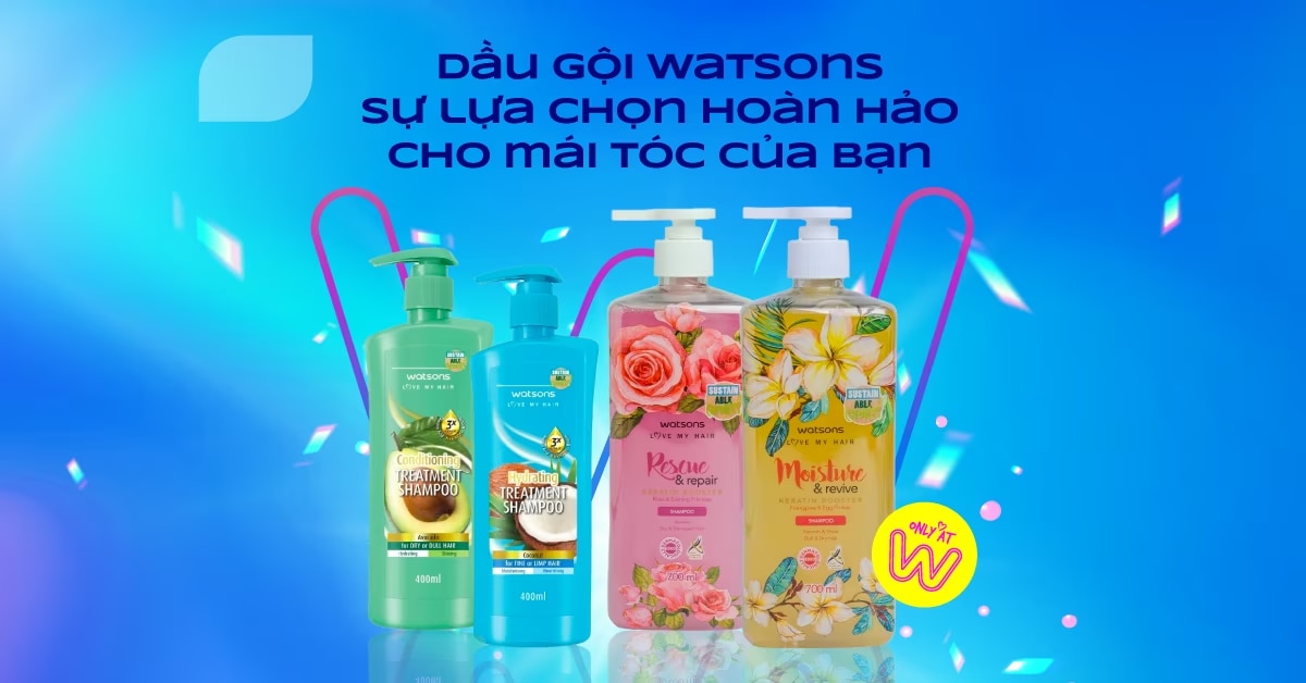 Dầu gội Watsons