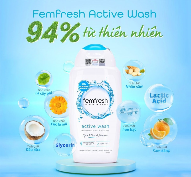 Phân loại dung dịch vệ sinh Femfresh