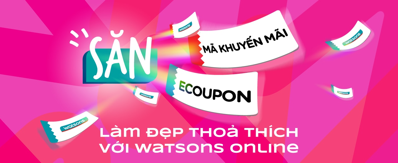 Hàng loạt ưu đãi đi kèm cùng Watsons Flash Sale