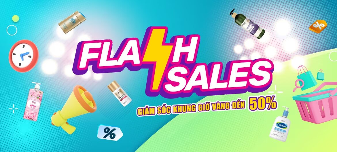 Flash sale Watsons khung giờ vàng