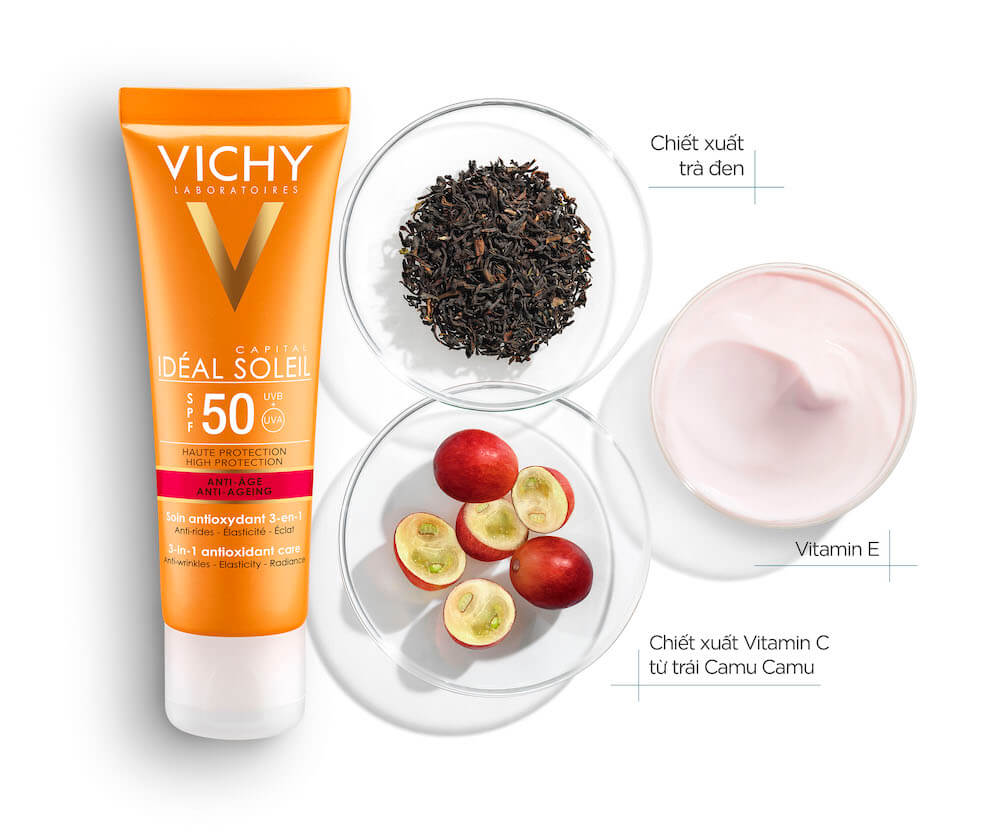 kem chống nắng Vichy