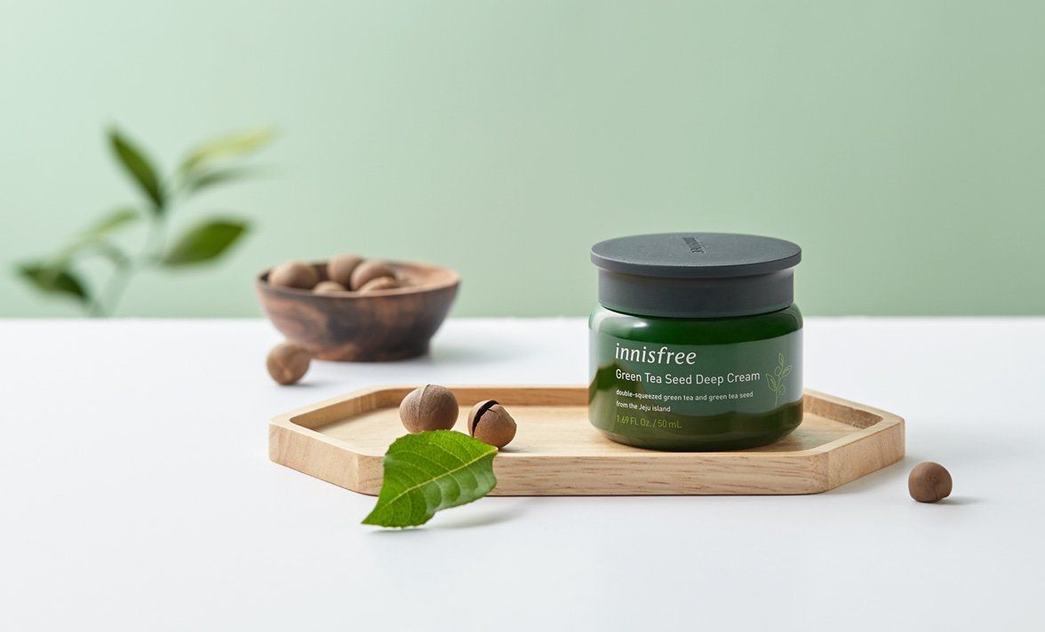 Kem dưỡng da mặt Innisfree Green Tea Seed Cream