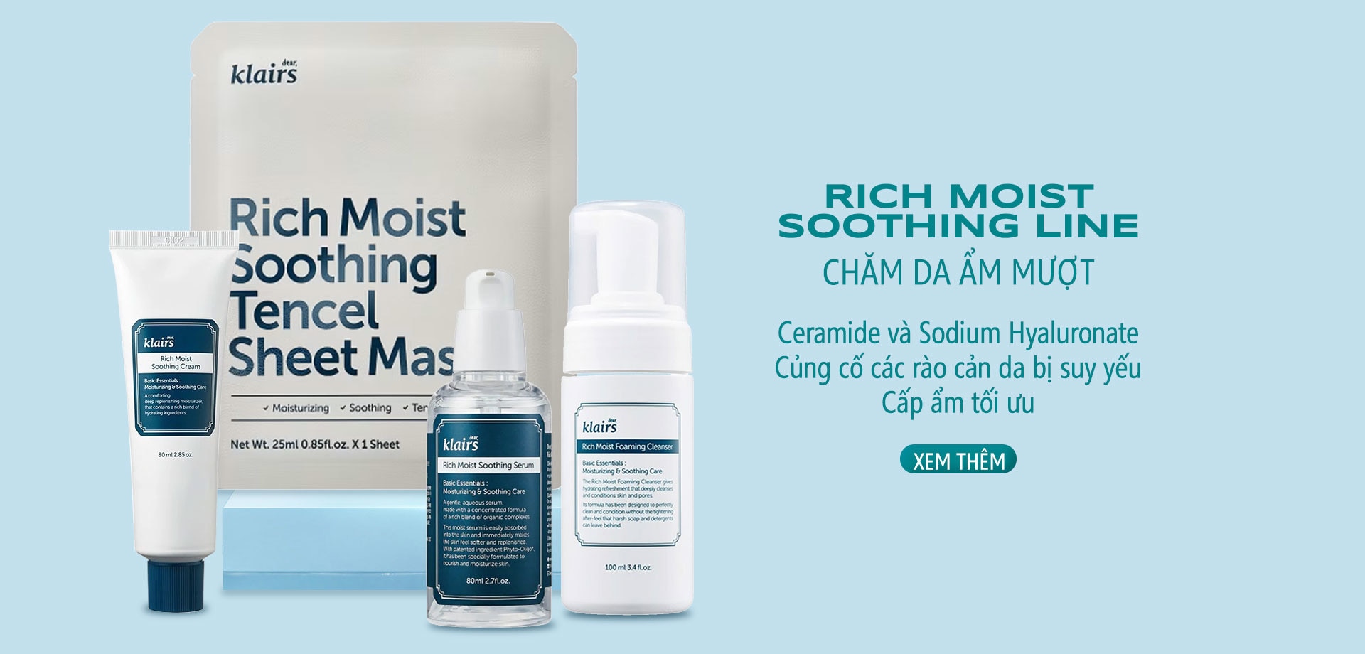 Klairs Rich Moist Soothing Cream