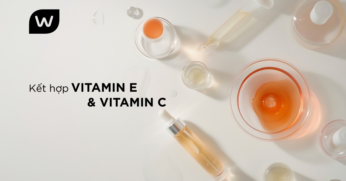 Sự Kết Hợp Của Vitamin E Và C Trong Chống Lão Hóa