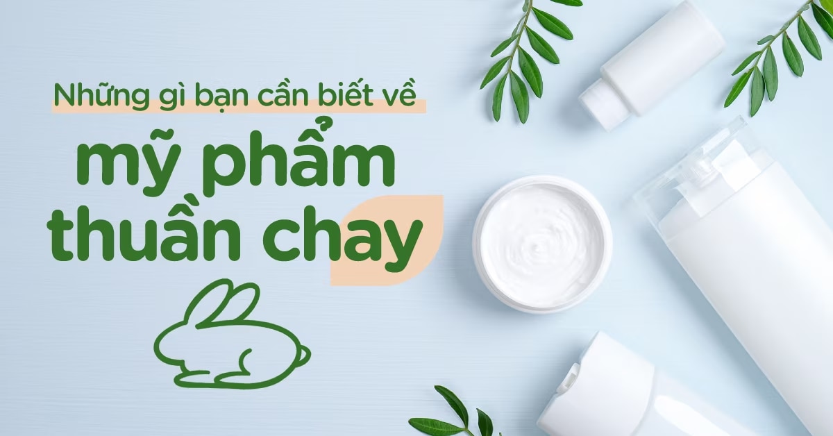 Mỹ phẩm thuần chay Watsons an toàn cho da và góp phần bảo vệ môi trường