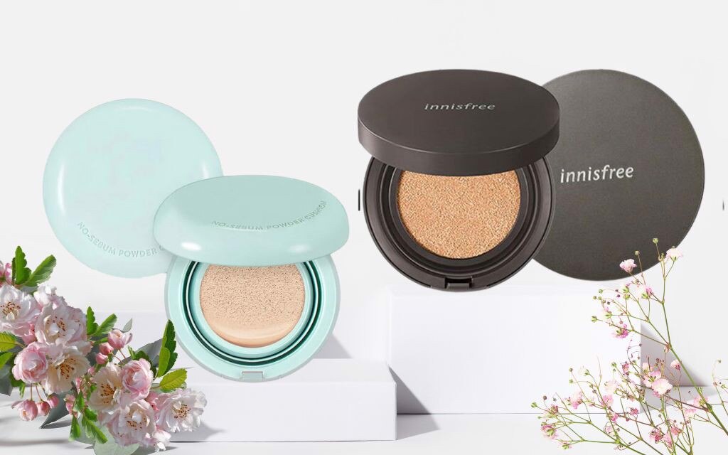 Phấn phủ Innisfree được chiết xuất từ các thành phần tự nhiên