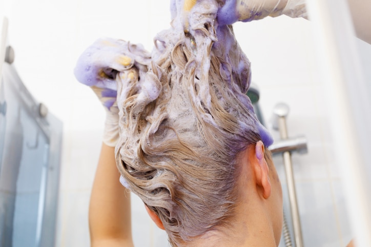 purple shampoo
