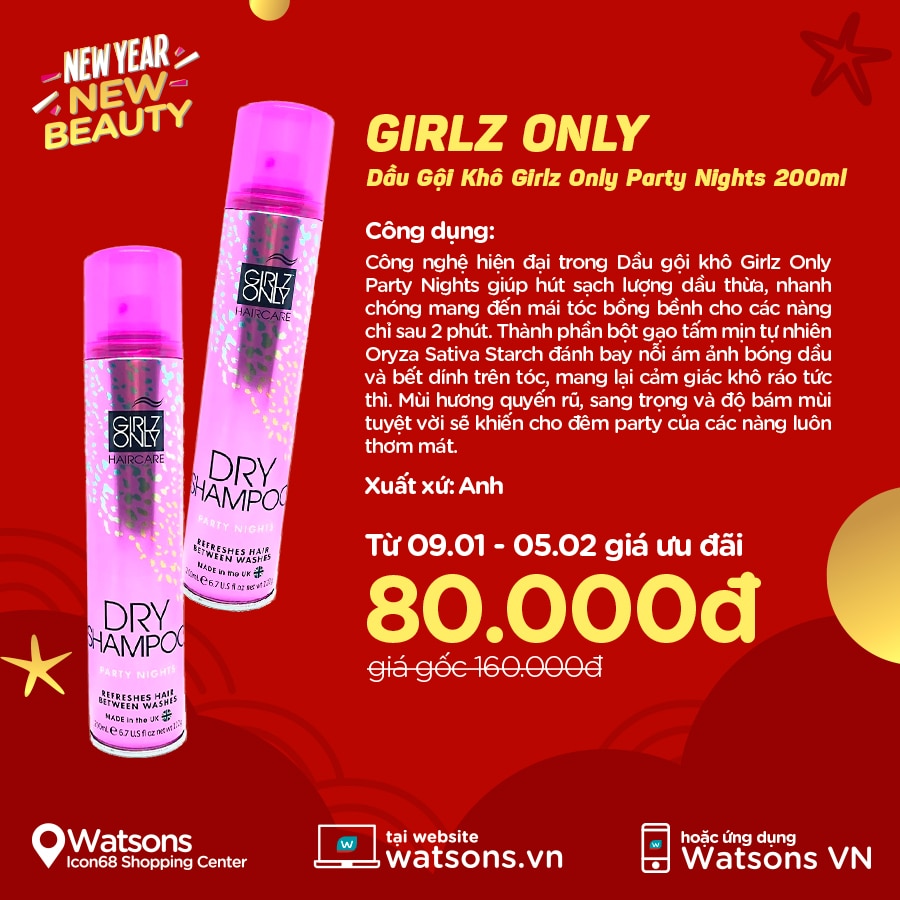 Girlz only mái tóc mượt