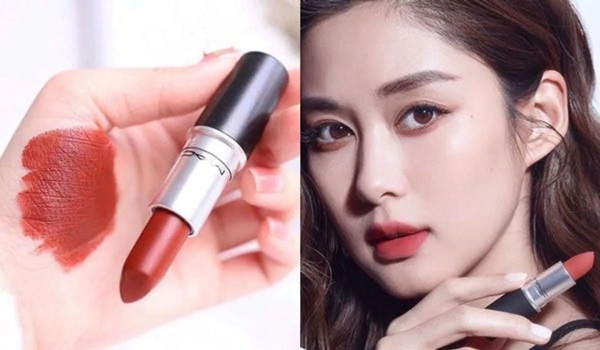 MAC chili 602 là dòng son màu đỏ gạch