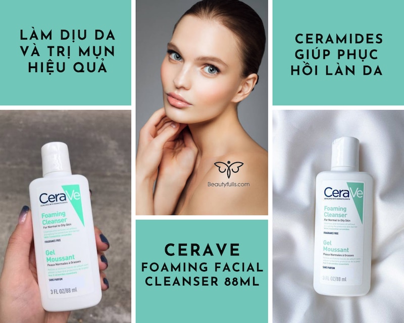 Sữa rửa mặt Cerave cho da dầu có tốt không?