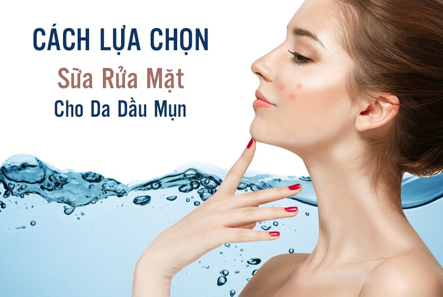 Sữa rửa mặt cho da mụn là gì?