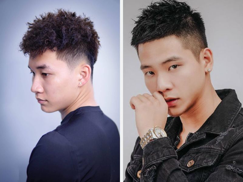 Kiểu tóc Mohican dành cho nam du xuân ngày Tết