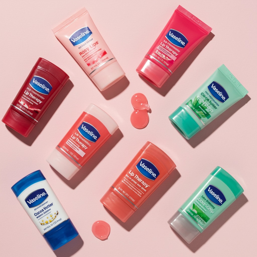 Các loại Vaseline dưỡng môi phổ biến
