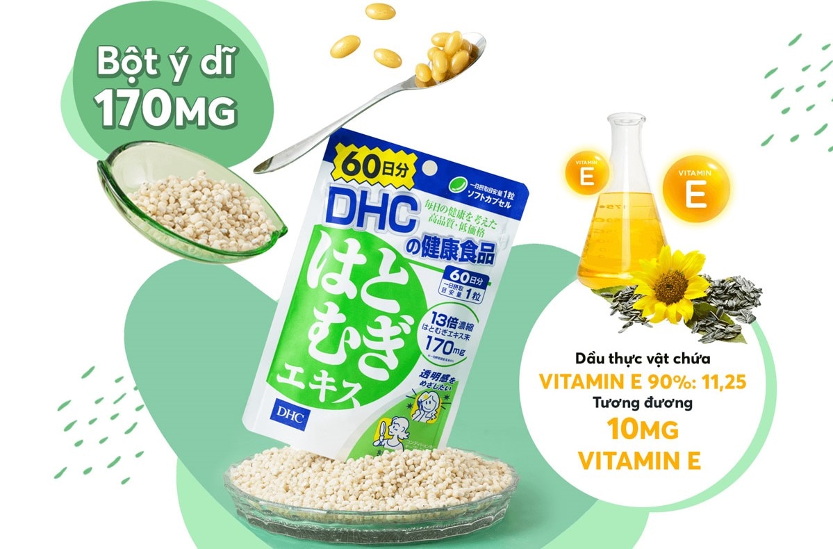 Tìm hiểu về viên uống trắng da DHC của Nhật Bản