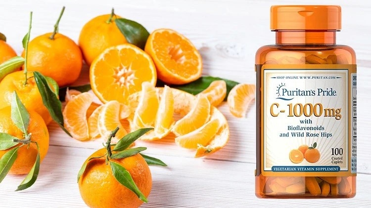 Viên uống vitamin C giúp bổ sung dưỡng chất cần thiết cho cơ thể