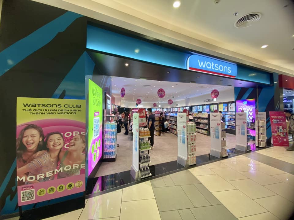 Cửa hàng Watsons Aeon Mall Tân Phú Celadon