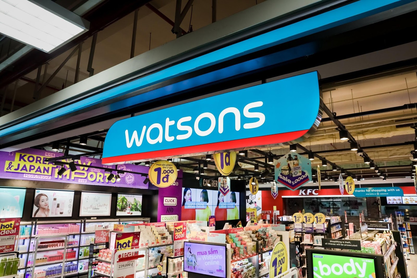 Watsons ngàn deal khủng