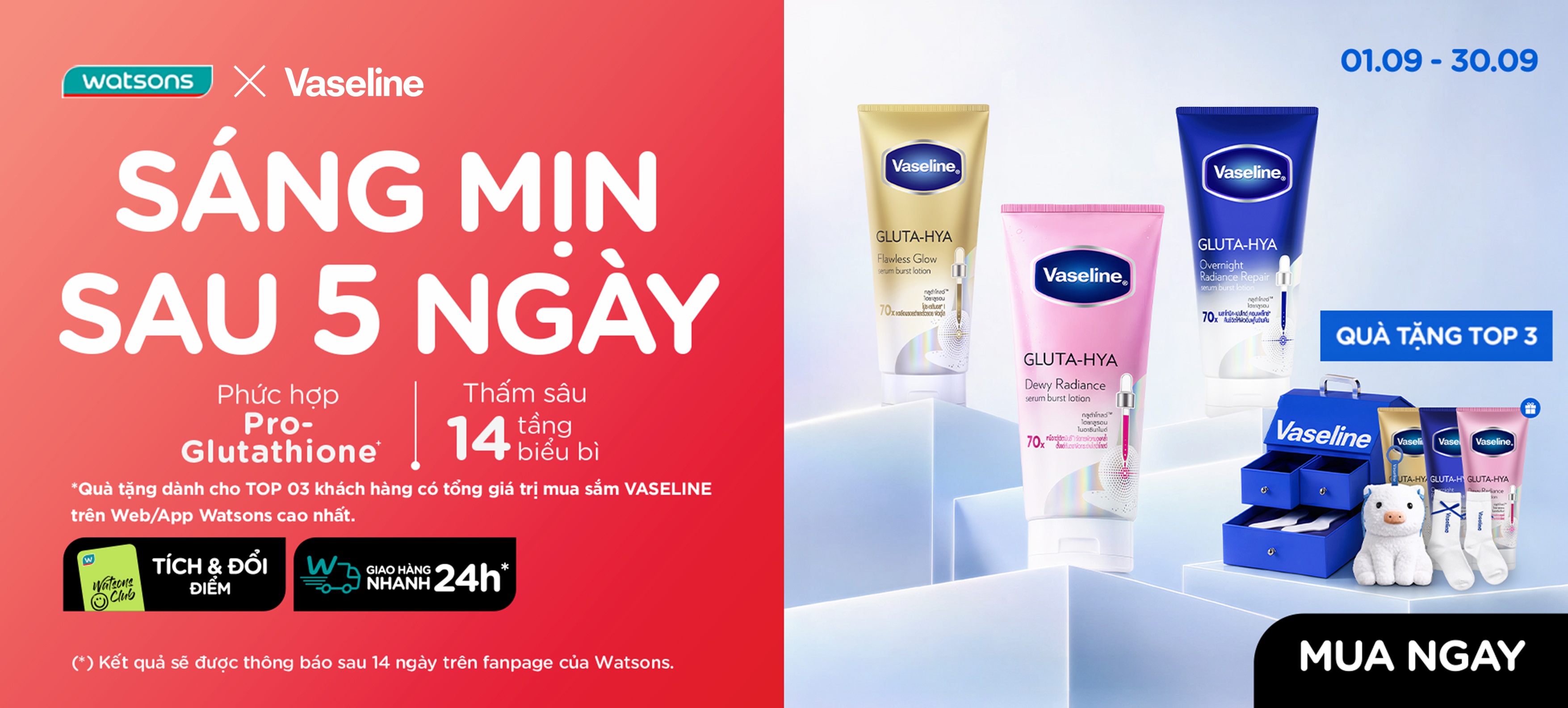Banner Watsons Vaseline VIE@3x image