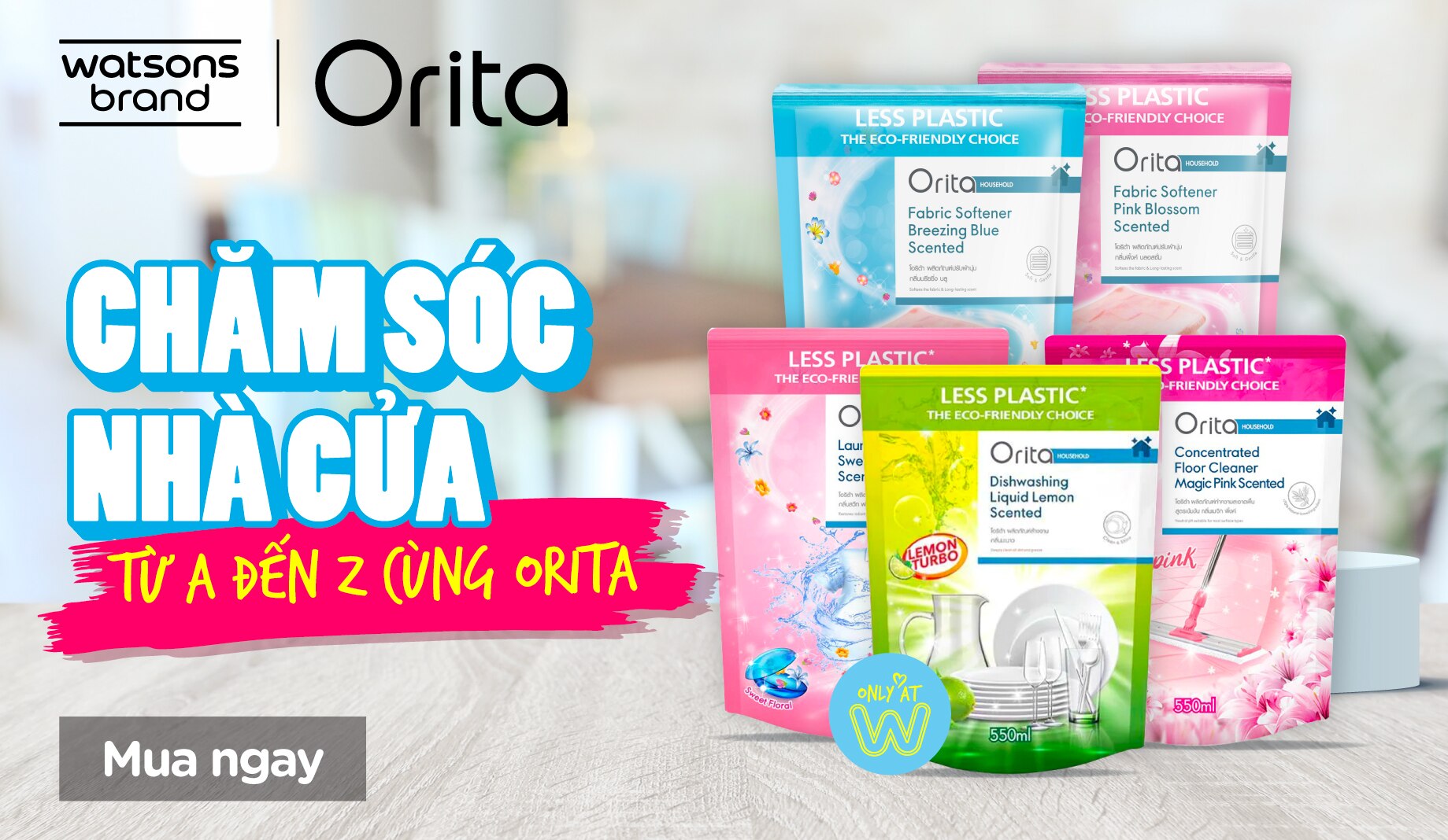 vệ sinh nhà sạch orita