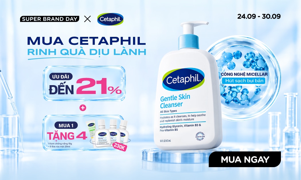 SBD Cetaphil Brand Product Banner 1050 X 630 VIE image