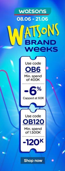 Use Code OB6 save up 6% capped at 60k with min.spend 400k