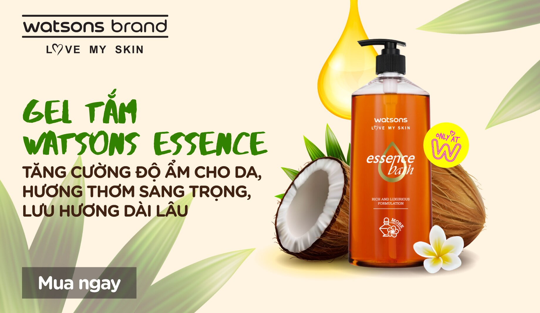 Gel Tắm Watsons Essence